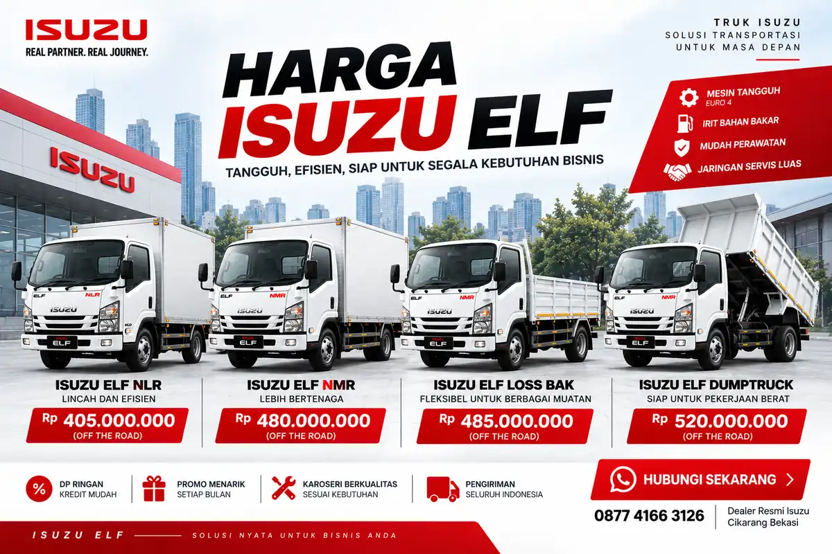 Harga Isuzu ELF 2026