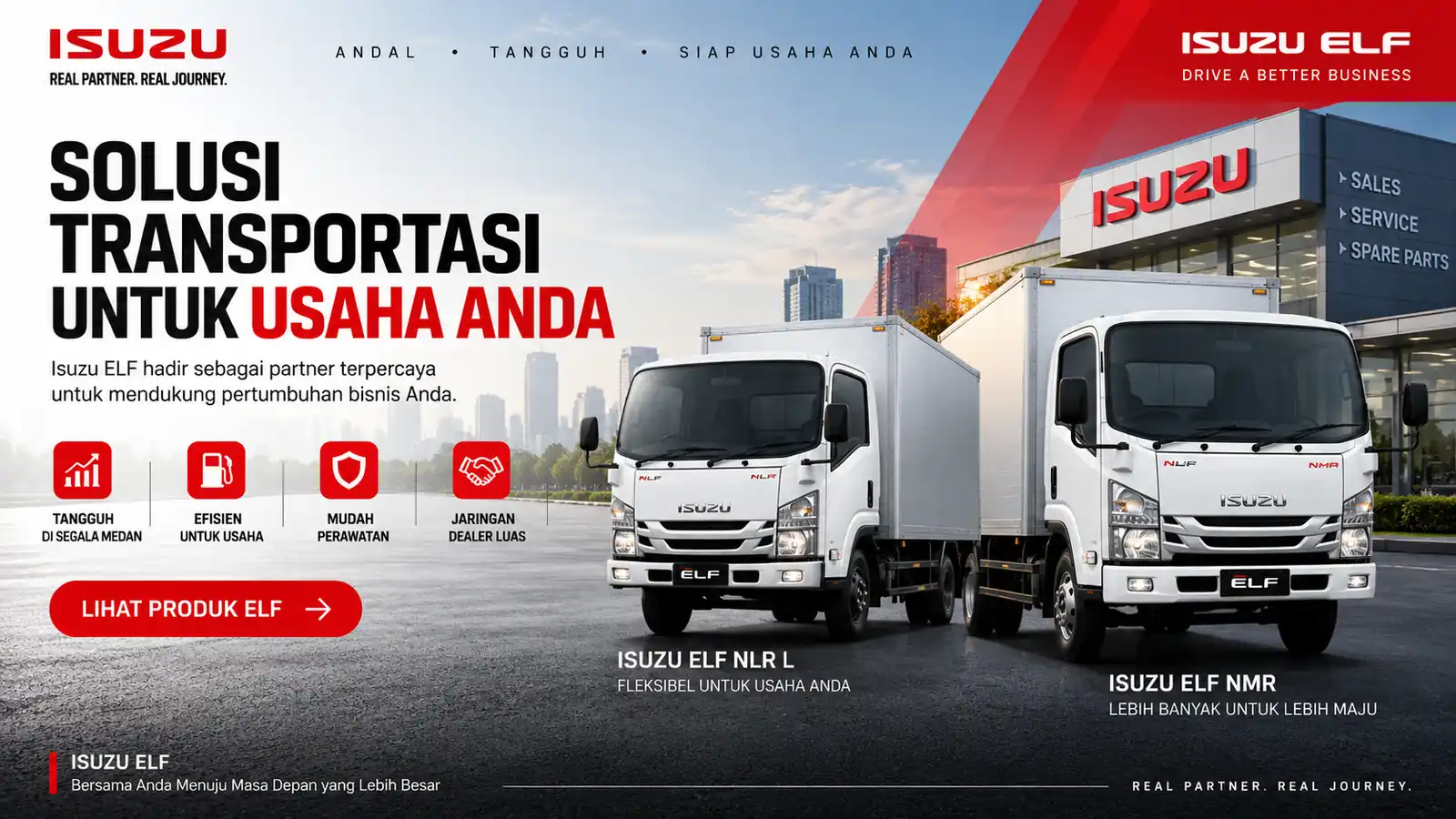 Dealer Isuzu Bekasi untuk Isuzu ELF NLR dan NMR 2026