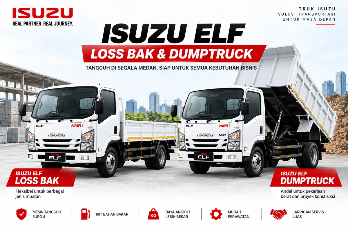 Karoseri Isuzu ELF Cikarang