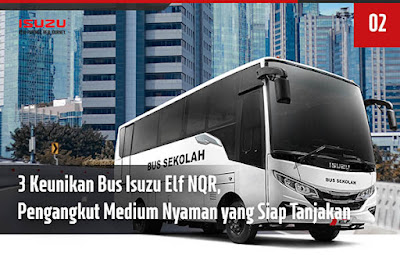 Isuzu Elf NQR Bus Sekolah Isuzu Elf NQR Bus Sekolah