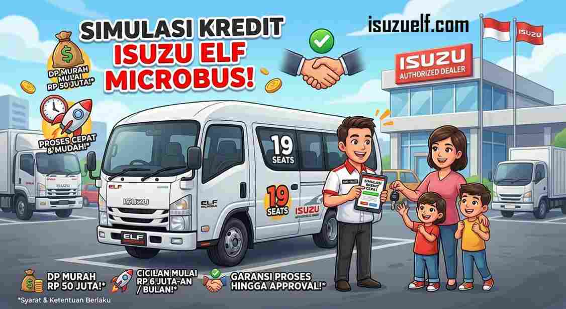 Simulasi Kredit Isuzu Elf Microbus Simulasi Kredit Isuzu Elf Microbus