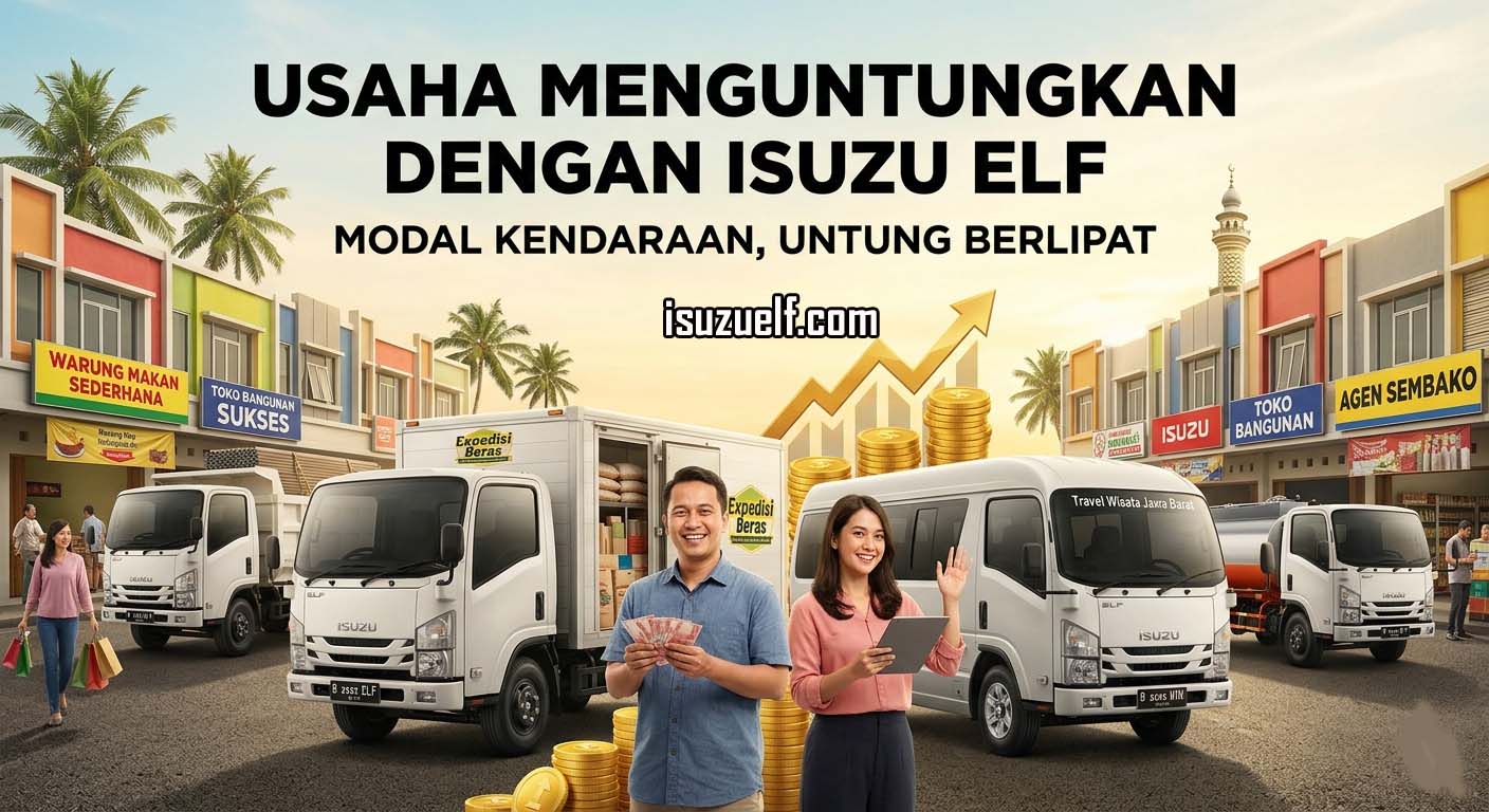 Usaha Menguntungkan dengan Isuzu Elf Usaha Menguntungkan dengan Isuzu Elf